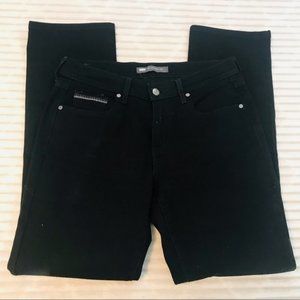 Levi’s 505 Black Straight Leg Jeans Size 8 29